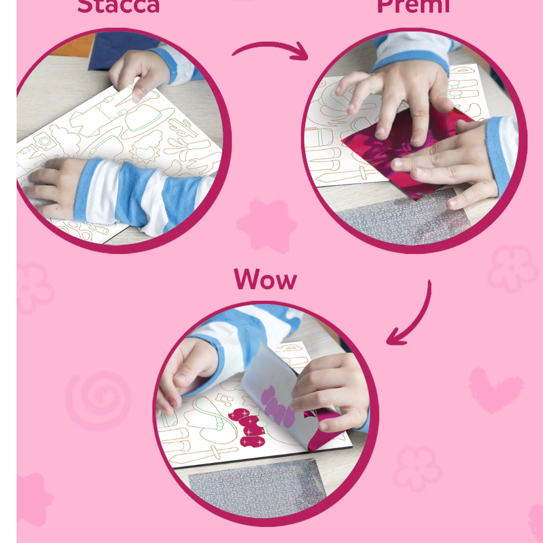 Foil Fun – Fashion | Kit creativo moda per bambini