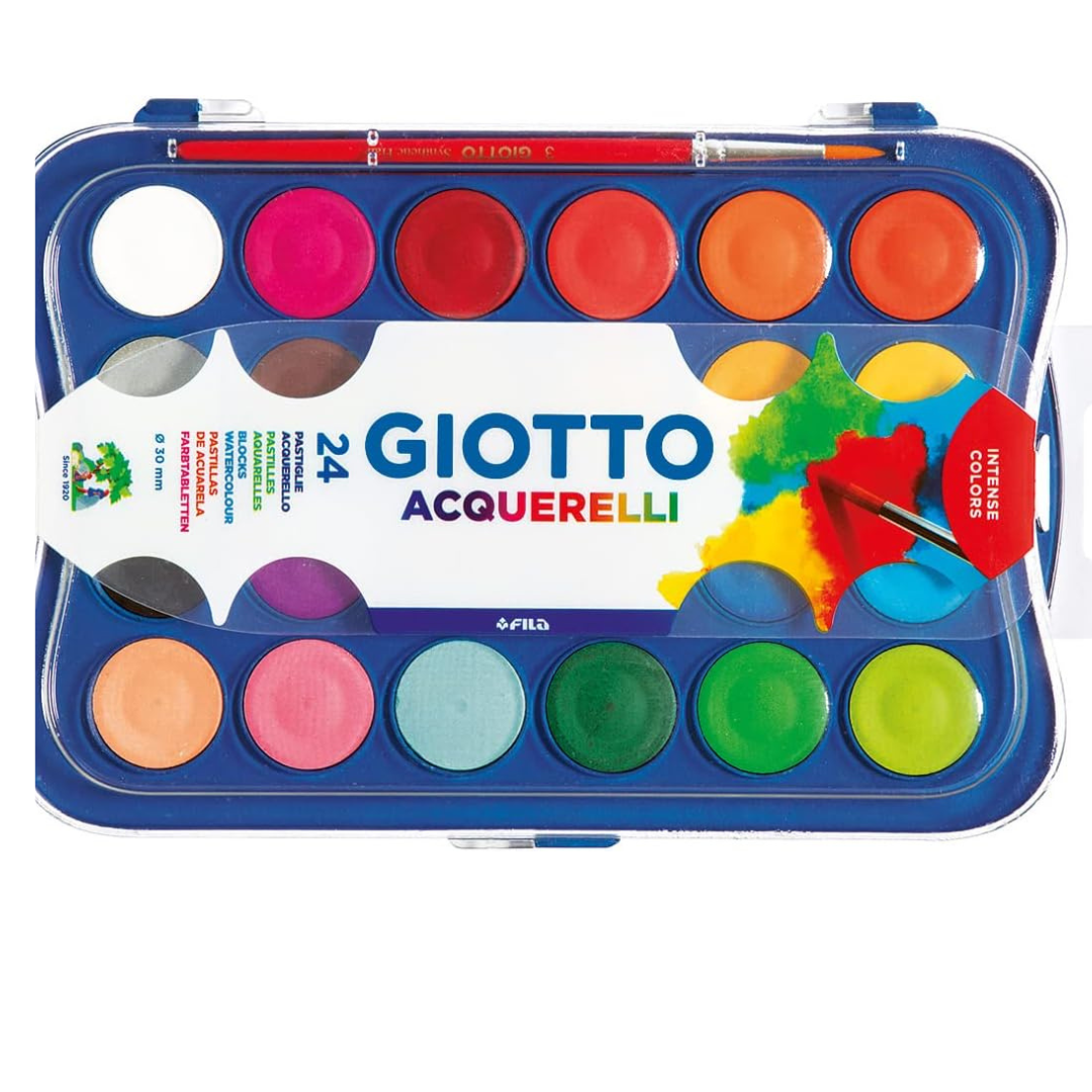 Giotto Acquerelli – Set 24 colori