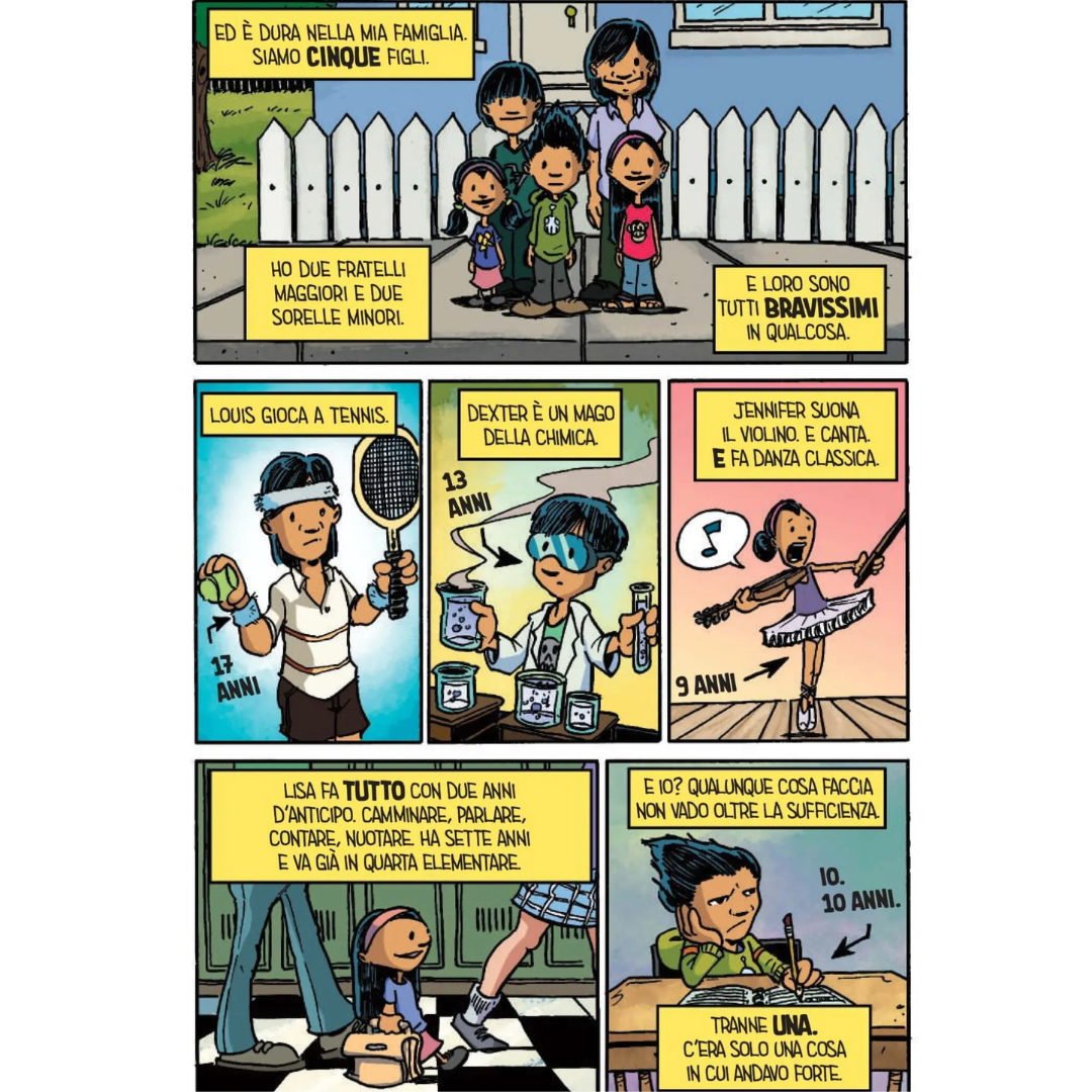 Hilo precipitato sulla Terra – Fumetto per ragazzi