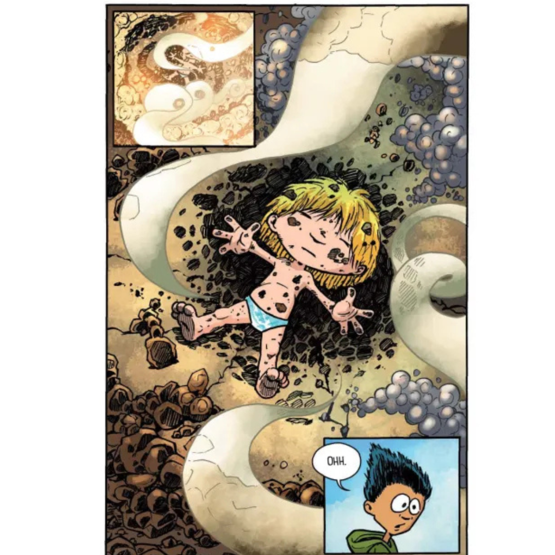 Hilo precipitato sulla Terra – Fumetto per ragazzi