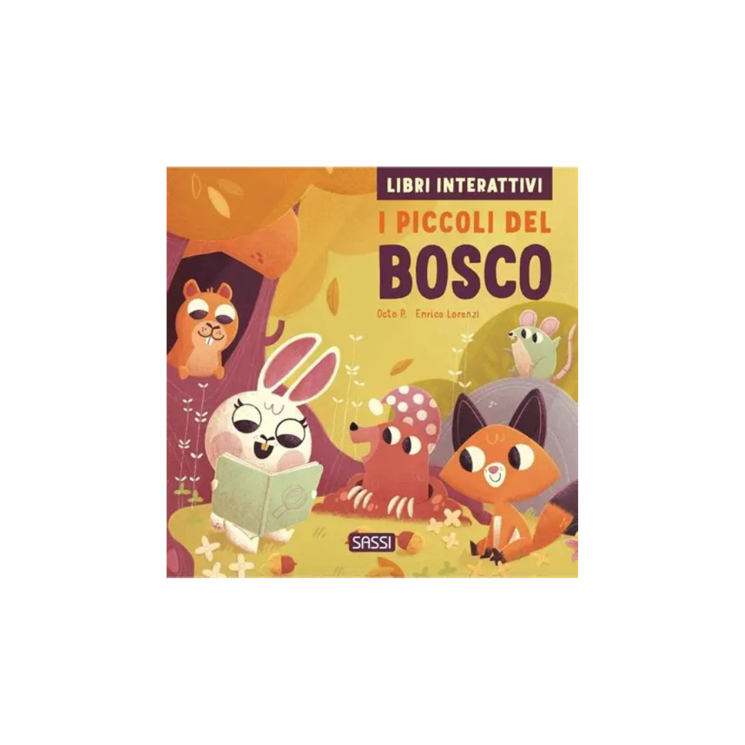I piccoli del bosco – Libro interattivo per bambini