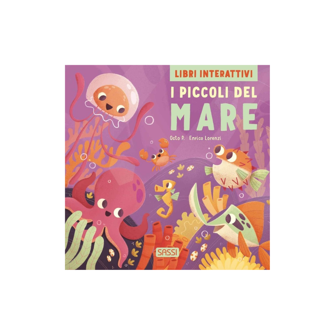 I piccoli del mare – Libro interattivo per bambini