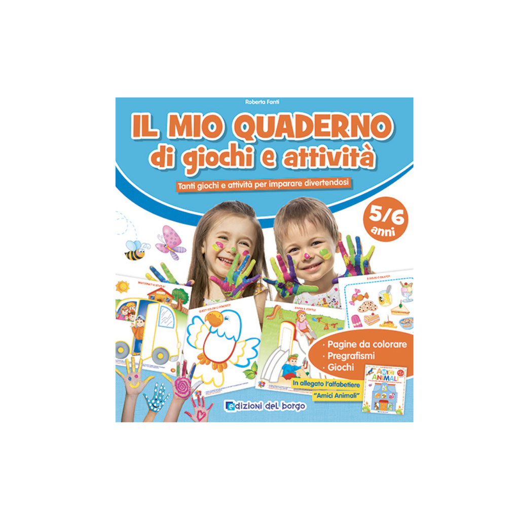 Il mio quaderno di giochi e attività 5-6 anni