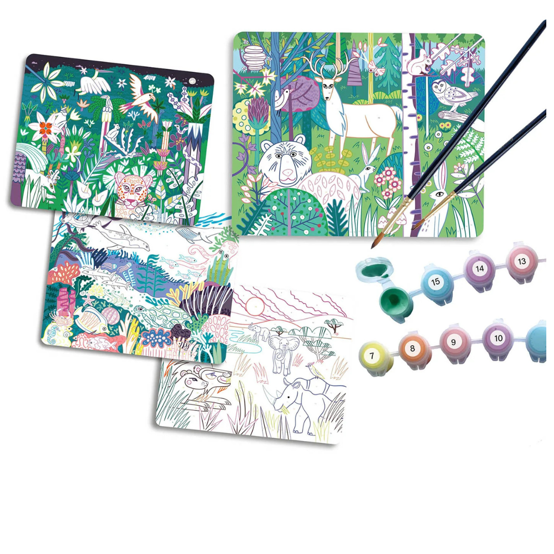 Kit per dipingere con i numeri