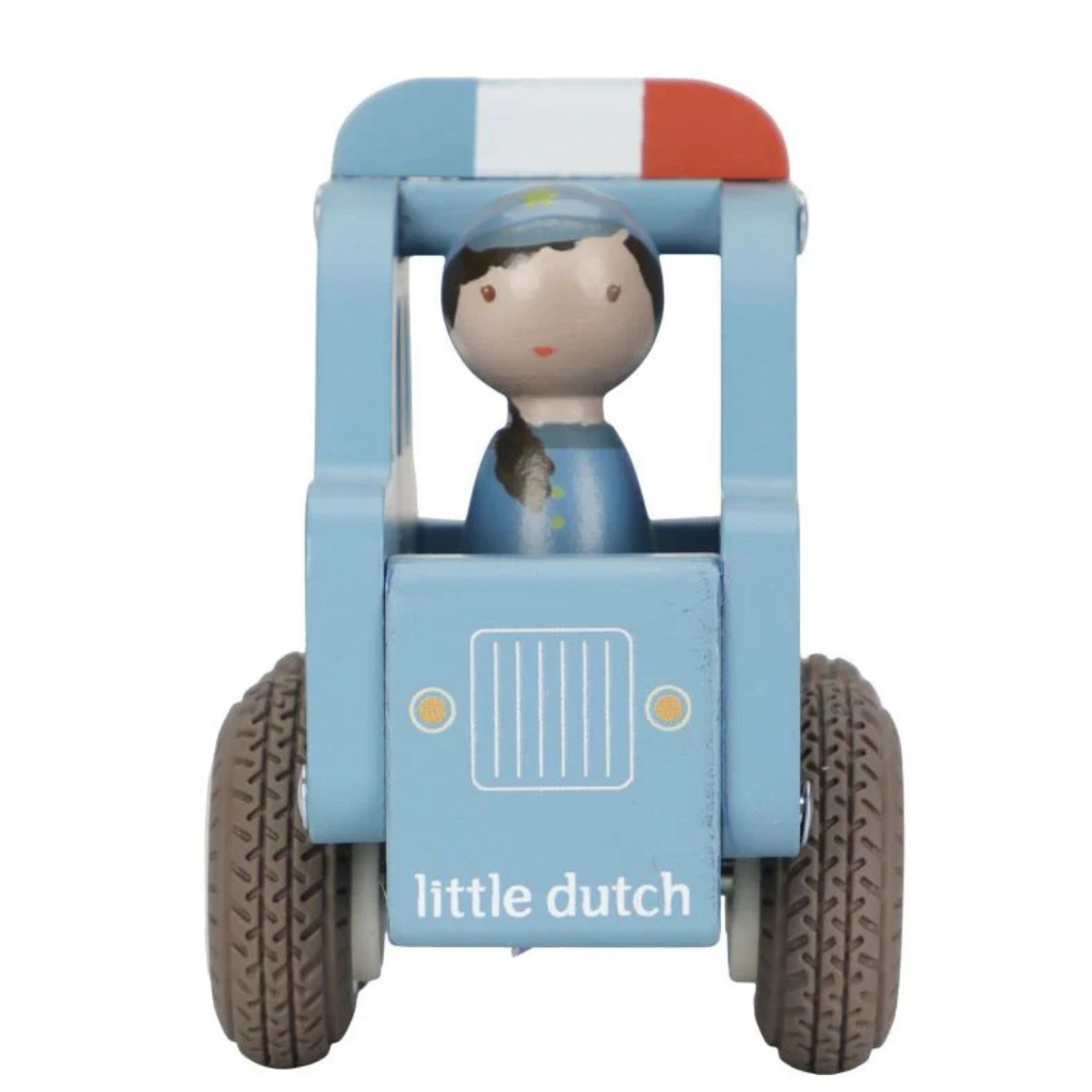 Macchina polizia con personaggio