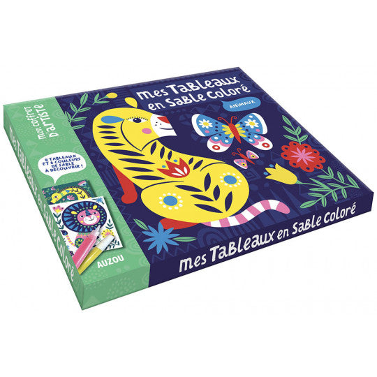 Sabbia colorata – animali