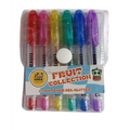 Mini Penne Gel Glitter Zoo Tinta Unita Fruit Collection