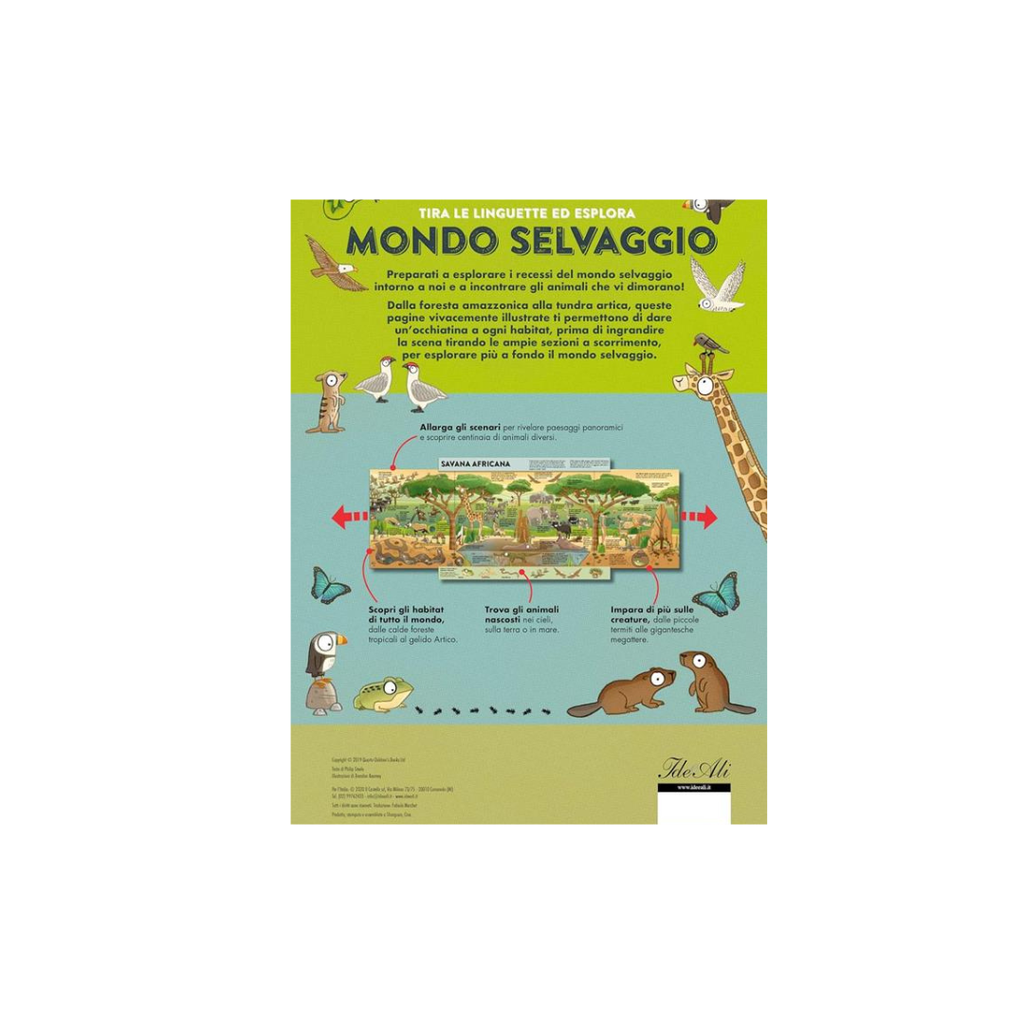 Mondo selvaggio – Libro interattivo per bambini