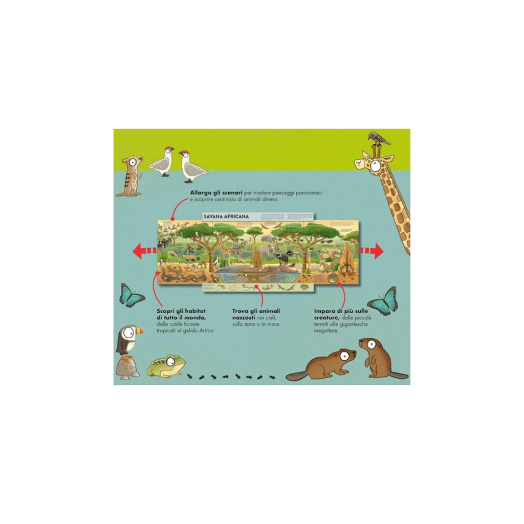 Mondo selvaggio – Libro interattivo per bambini