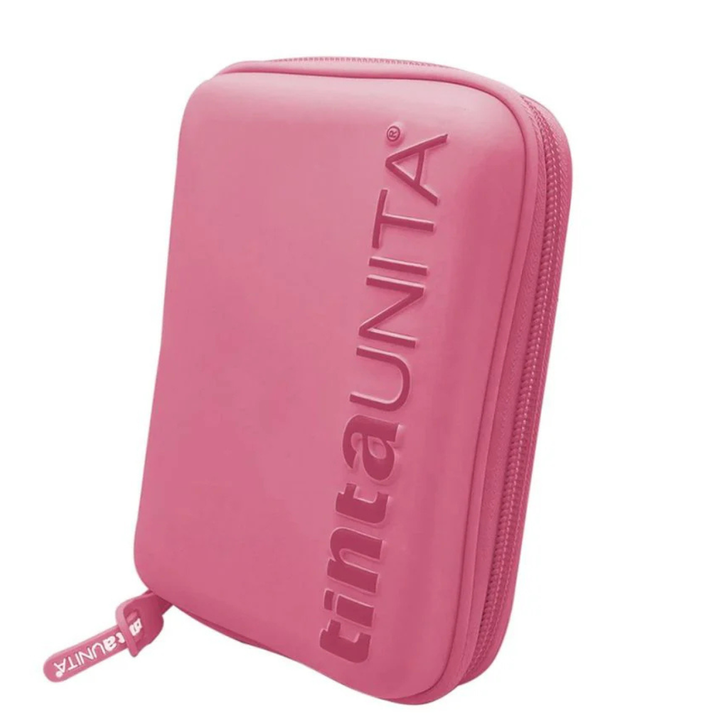 Astuccio One Time Tinta Unita - Una sola zip, tre scomparti