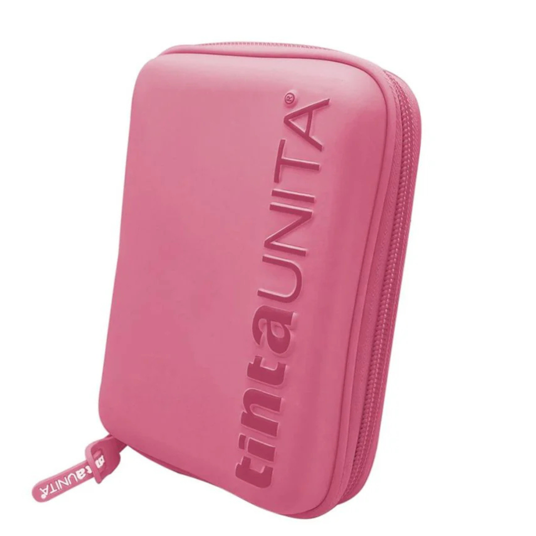 Astuccio One Time Tinta Unita - Una sola zip, tre scomparti