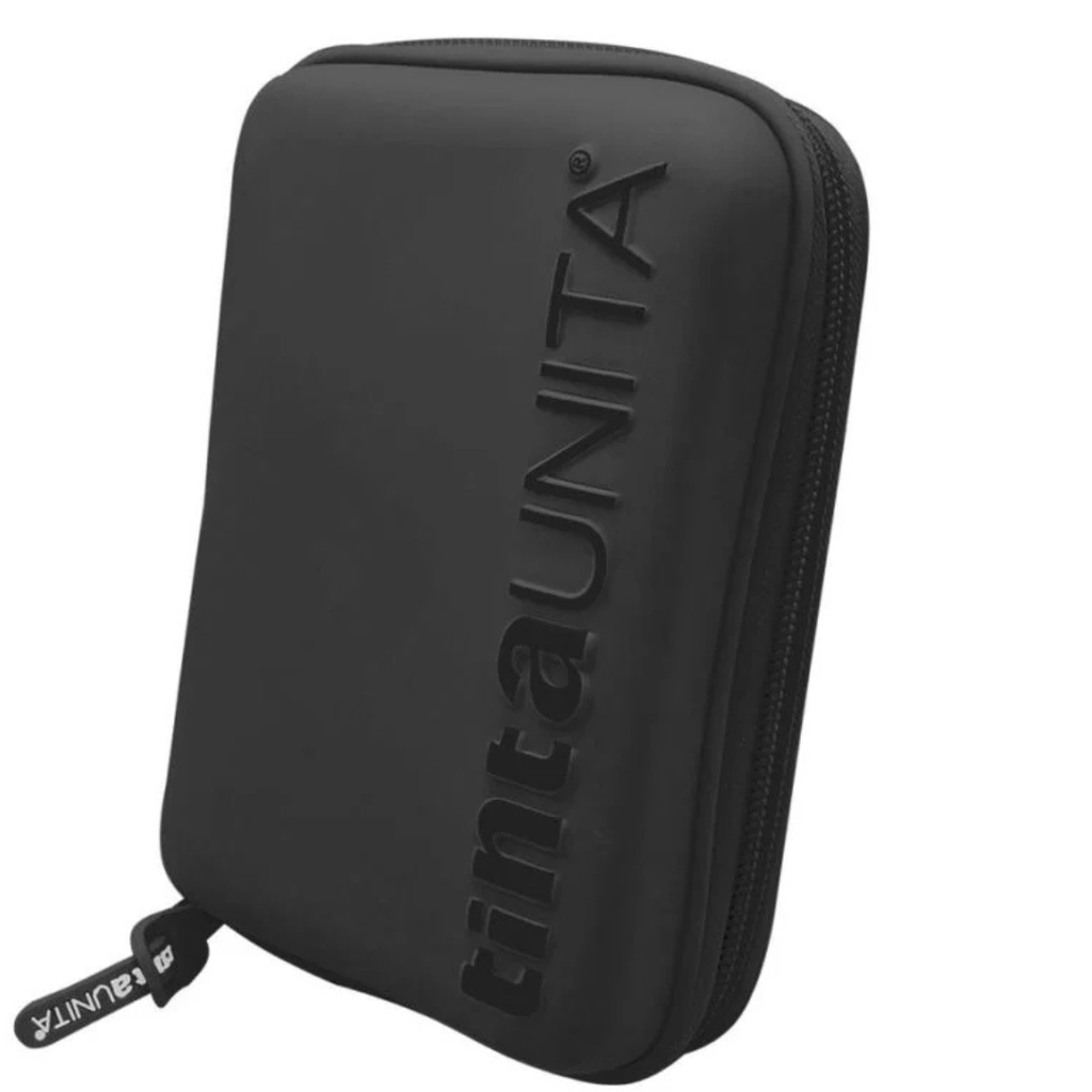 Astuccio One Time Tinta Unita - Una sola zip, tre scomparti