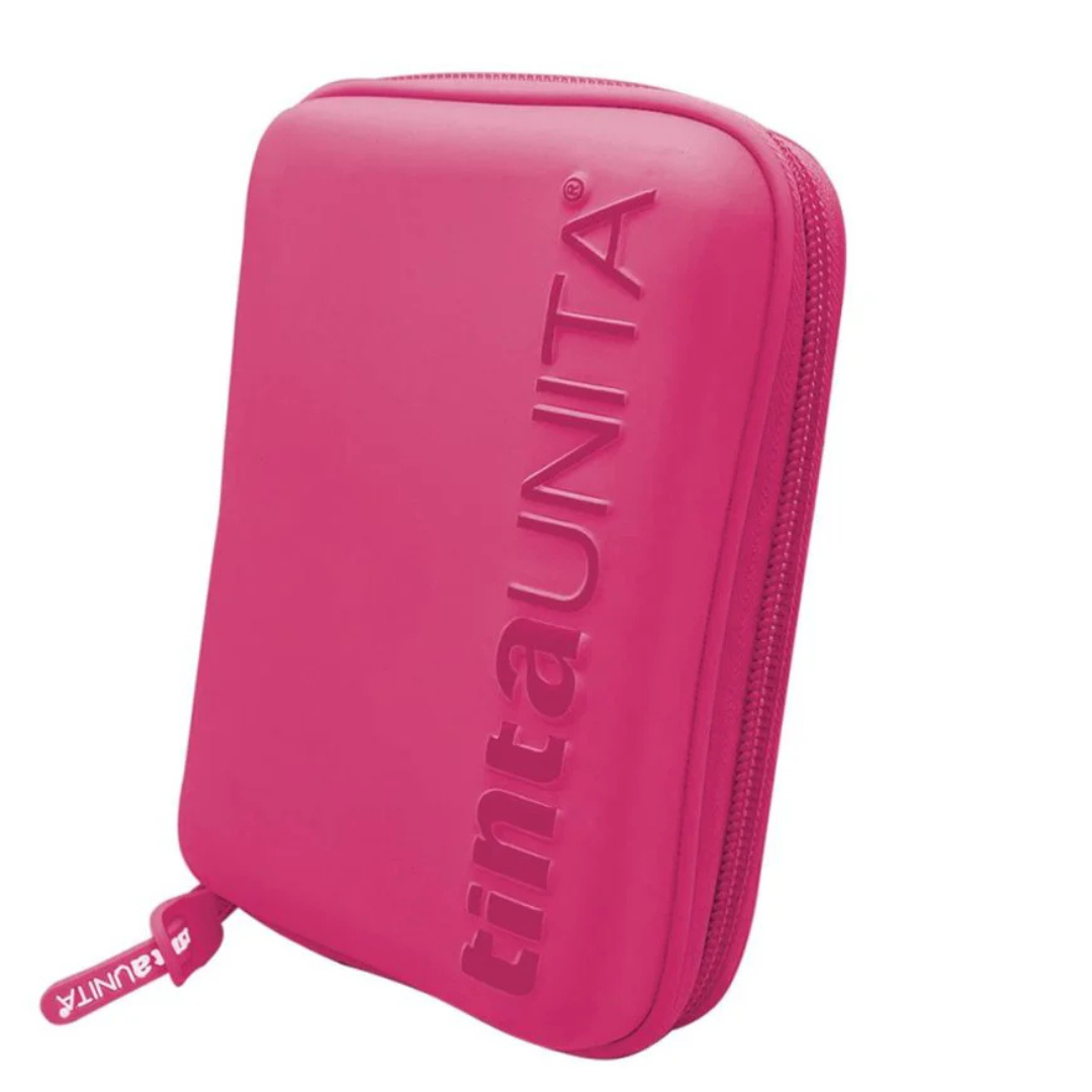 Astuccio One Time Tinta Unita - Una sola zip, tre scomparti