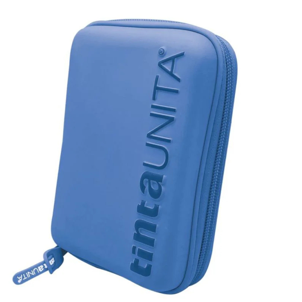Astuccio One Time Tinta Unita - Una sola zip, tre scomparti