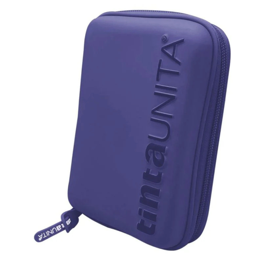 Astuccio One Time Tinta Unita - Una sola zip, tre scomparti