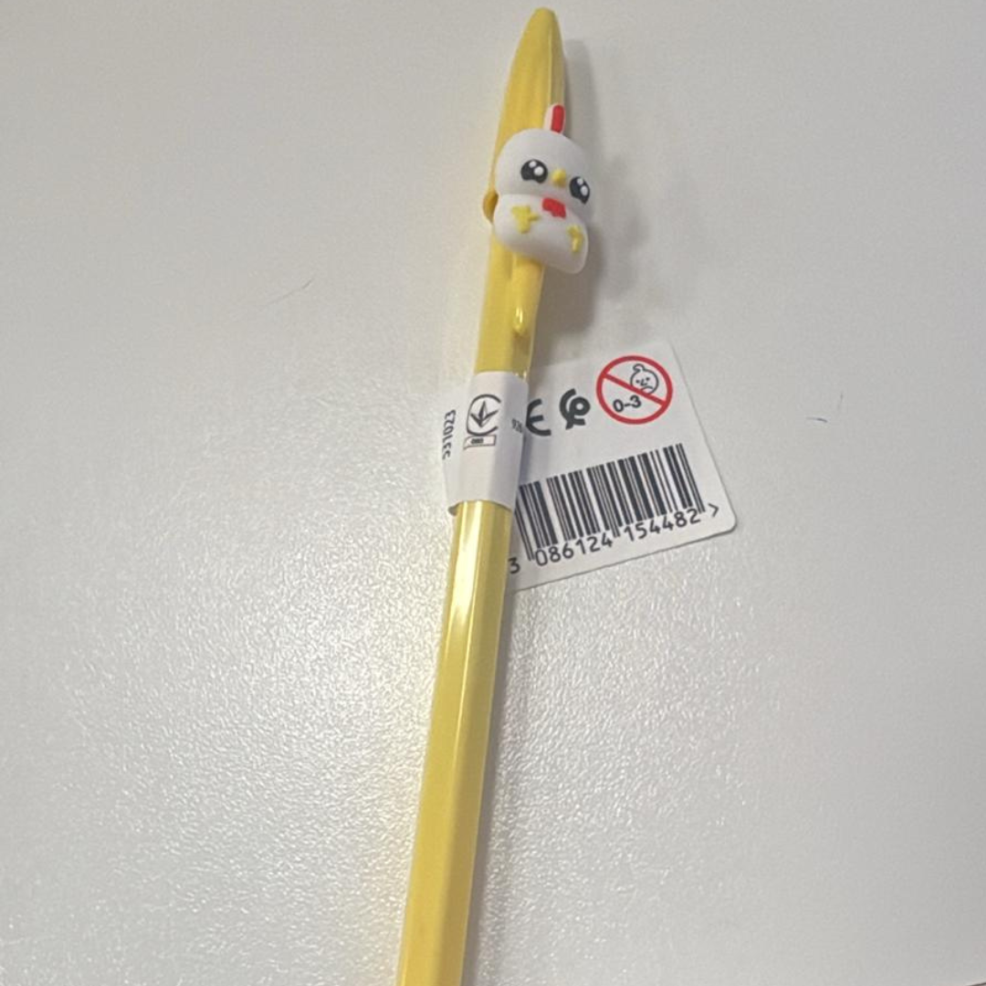 Penna Bic Pastel – Gialla con pollo