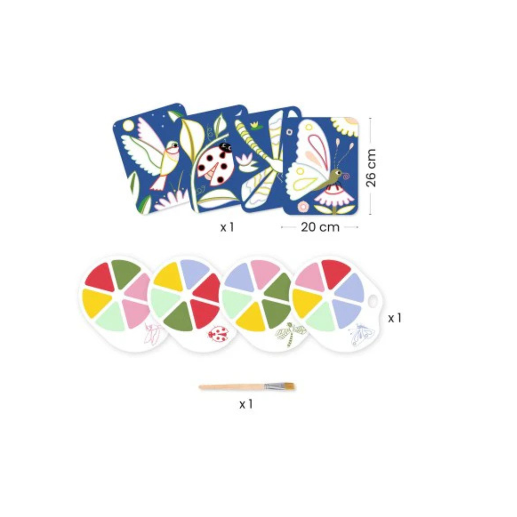 Pittura a palette - Le bestioline