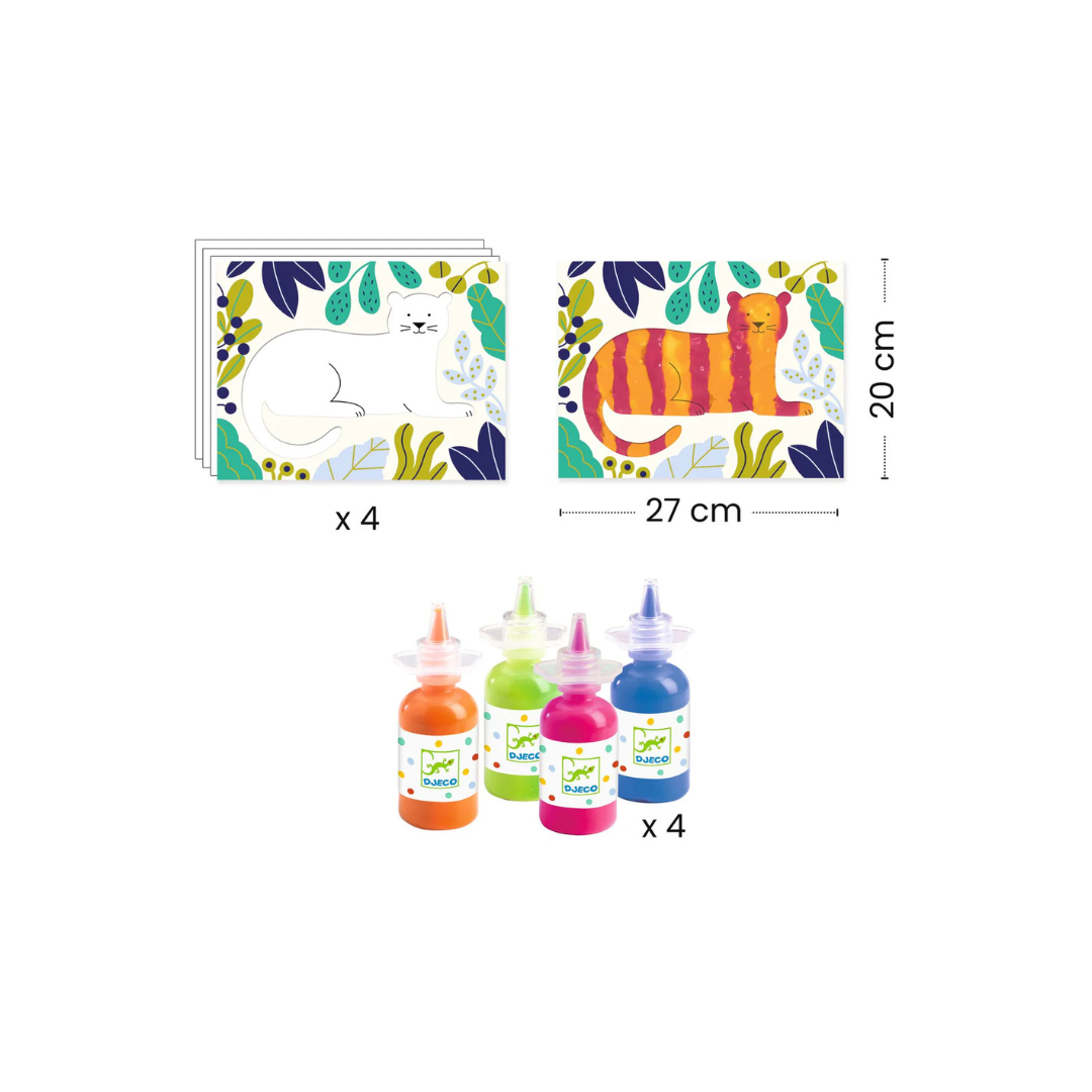 Pittura scarabocchiato e bello