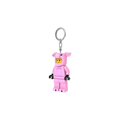 Torcia portachiavi lego maialino rosa