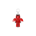 Torcia portachiave drago Rosso