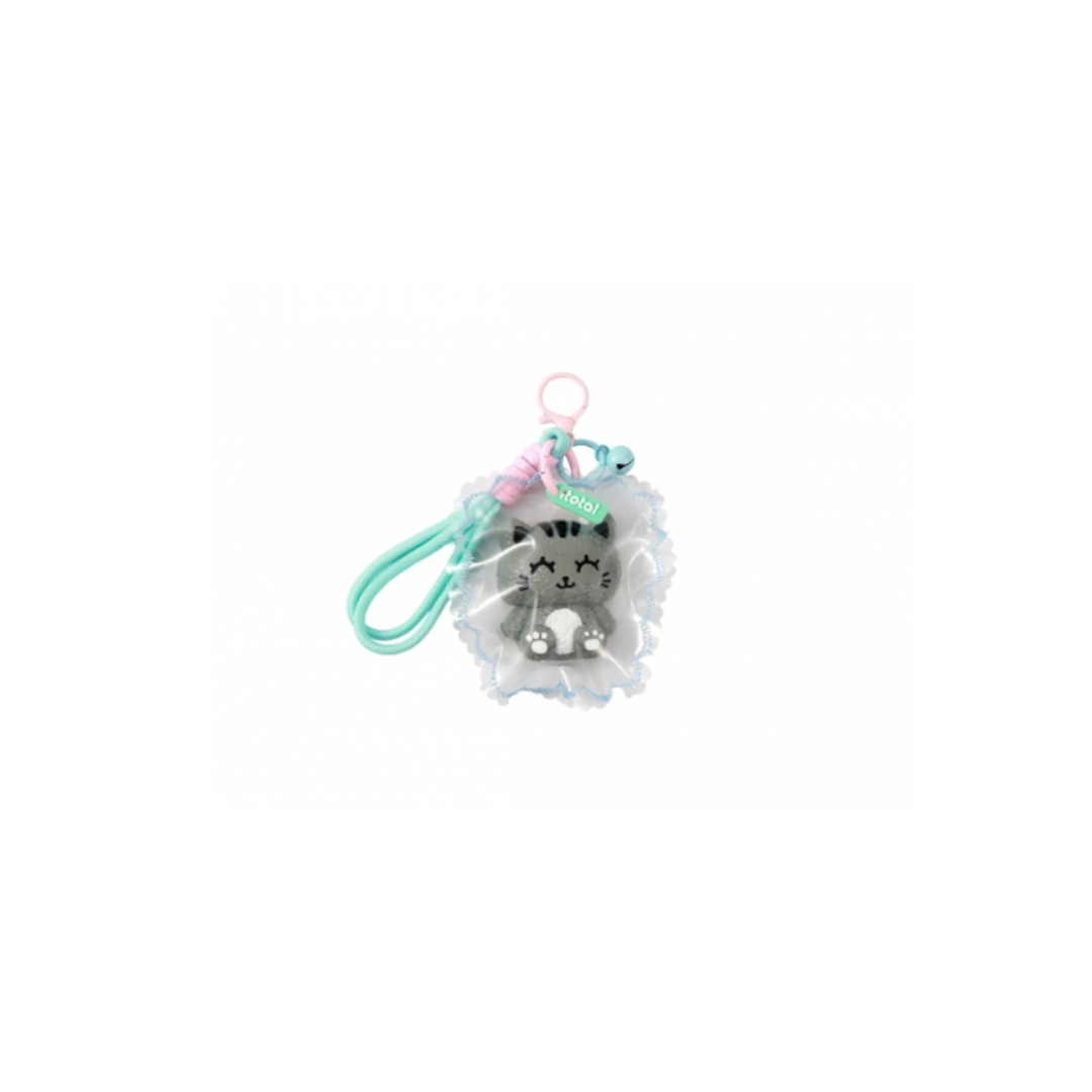 Portachiavi Jellypop I-Total Gatto Grigio