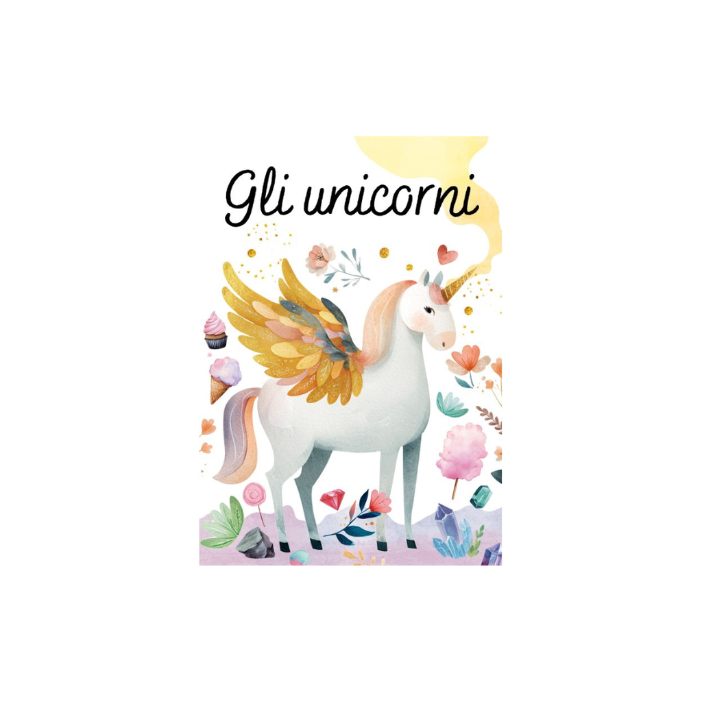 Magico puzzle ad acqua. Gli unicorni