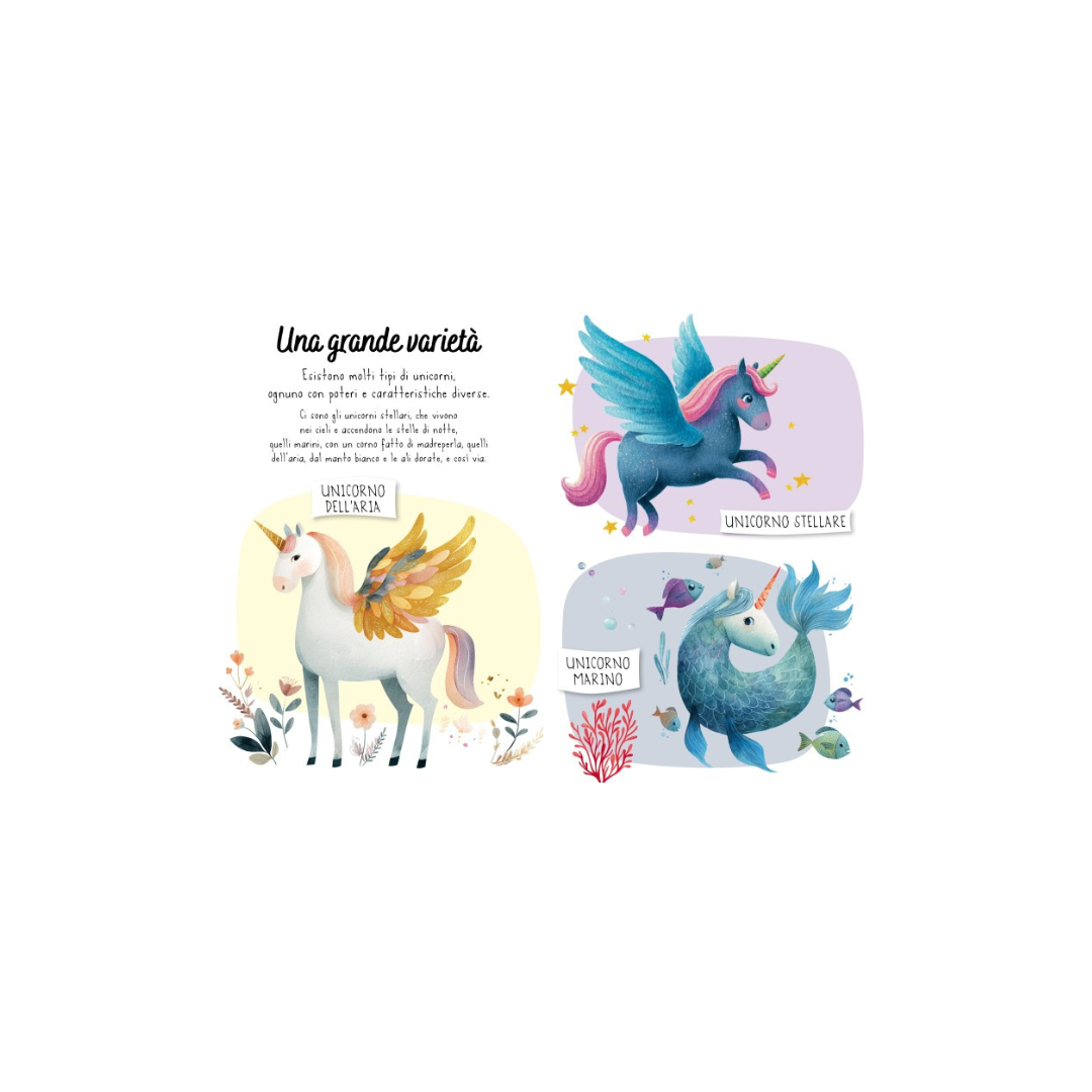 Magico puzzle ad acqua. Gli unicorni