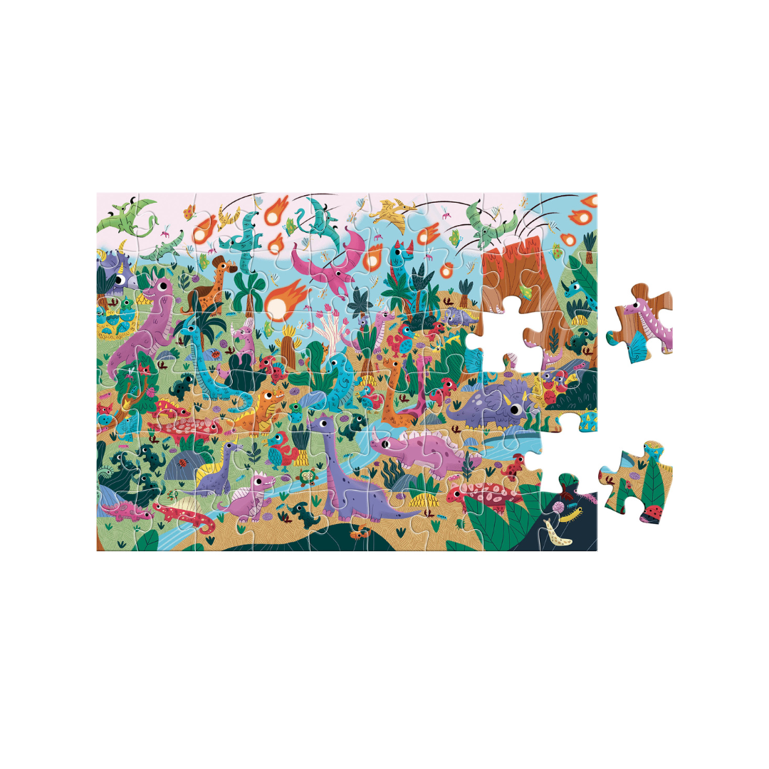 Puzzle cerca e trova 54pz -Dinosauri