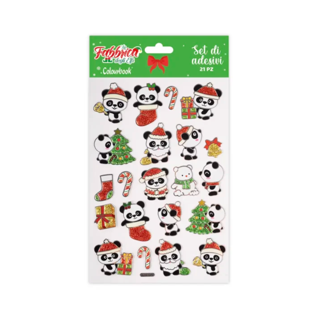 Set 21 Stickers Panda