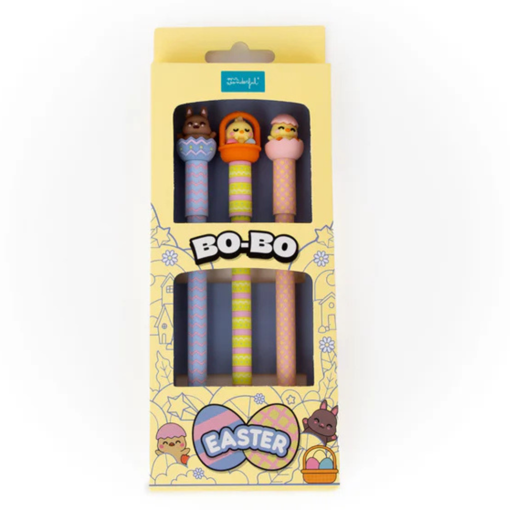 Set di 3 penne cancellabili Bo-Bo