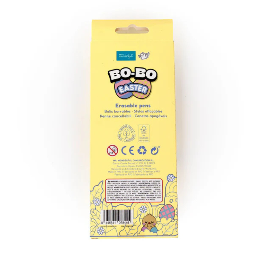 Set di 3 penne cancellabili Bo-Bo