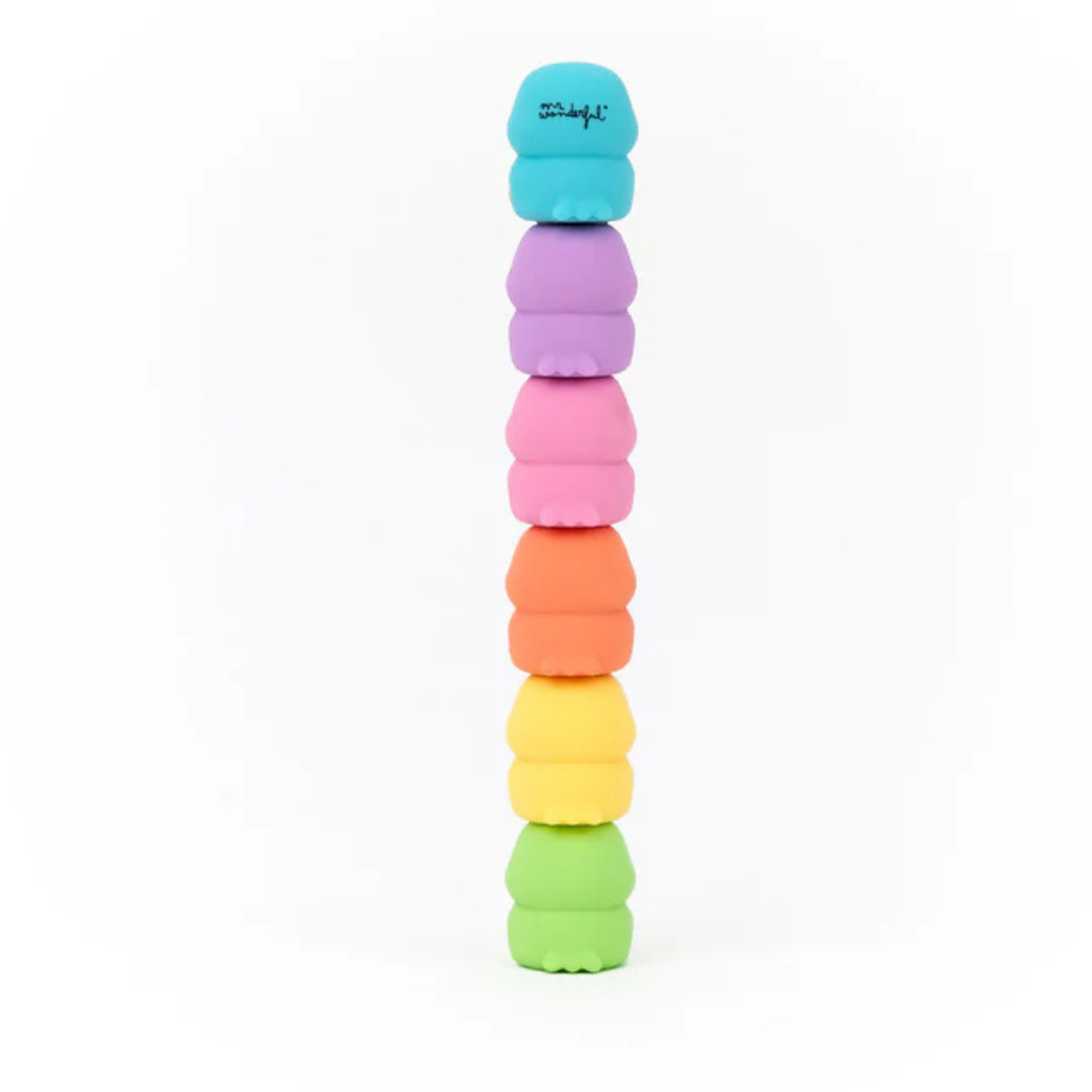 Set di 5 evidenziatori impilabili – Lazy Bo-Bo