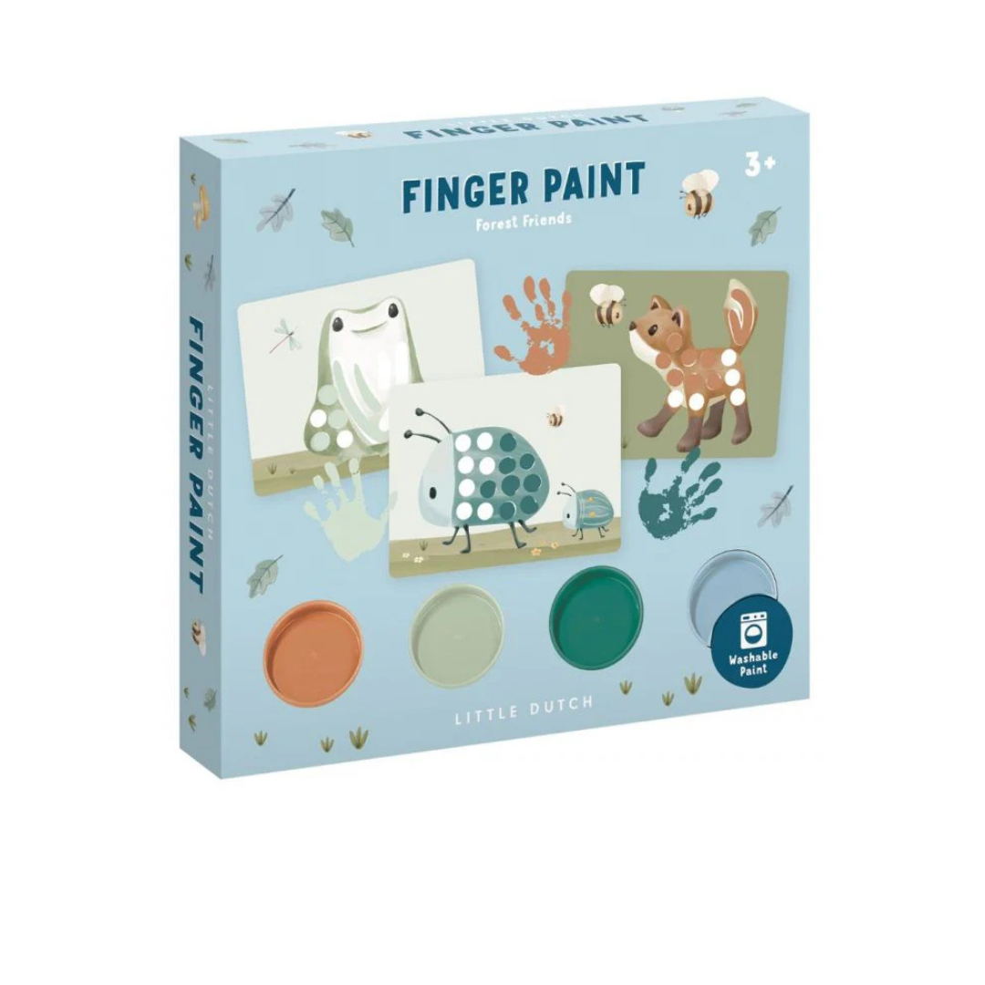 Set pittura con le dita Forest Friends