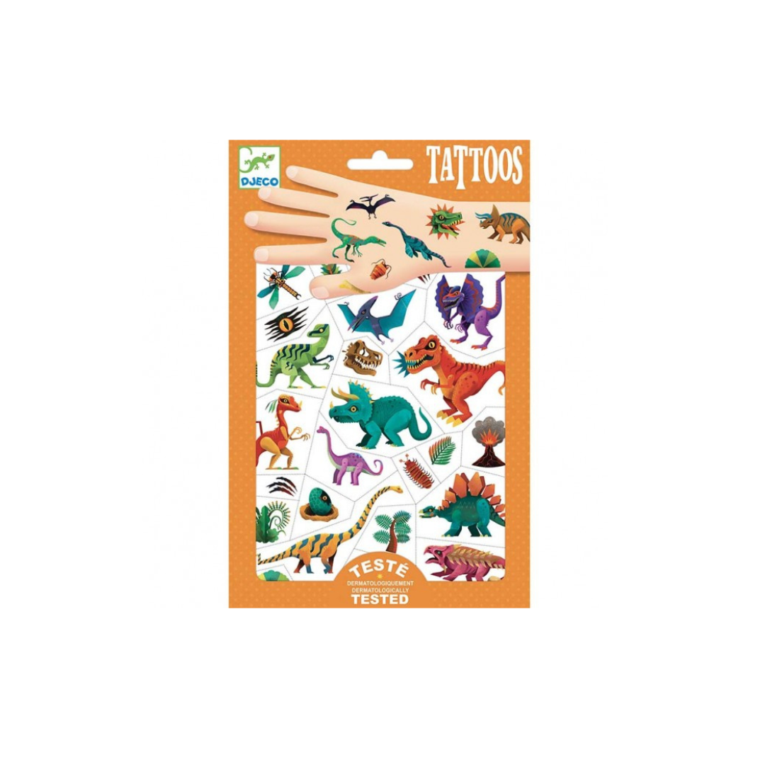 Tatuaggi Dinosauri Djeco