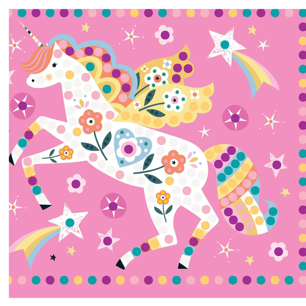Unicorno brillante con strass