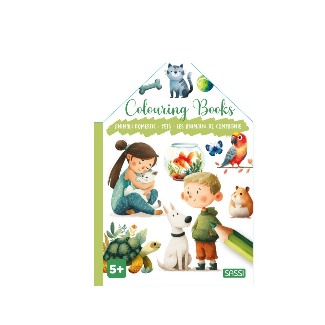 Colouring books animali domestici